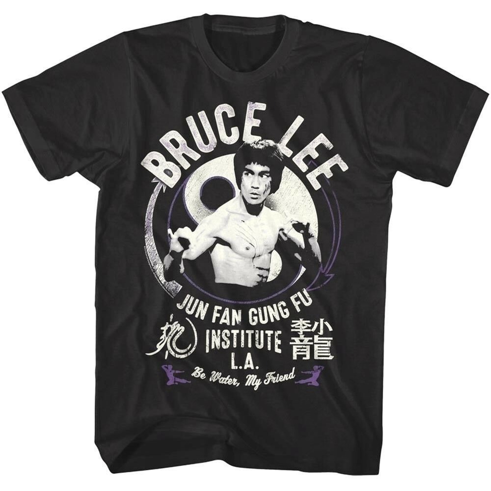 Bruce Lee Yin Yang Martial Arts Fan Gift Unisex T-Shirt